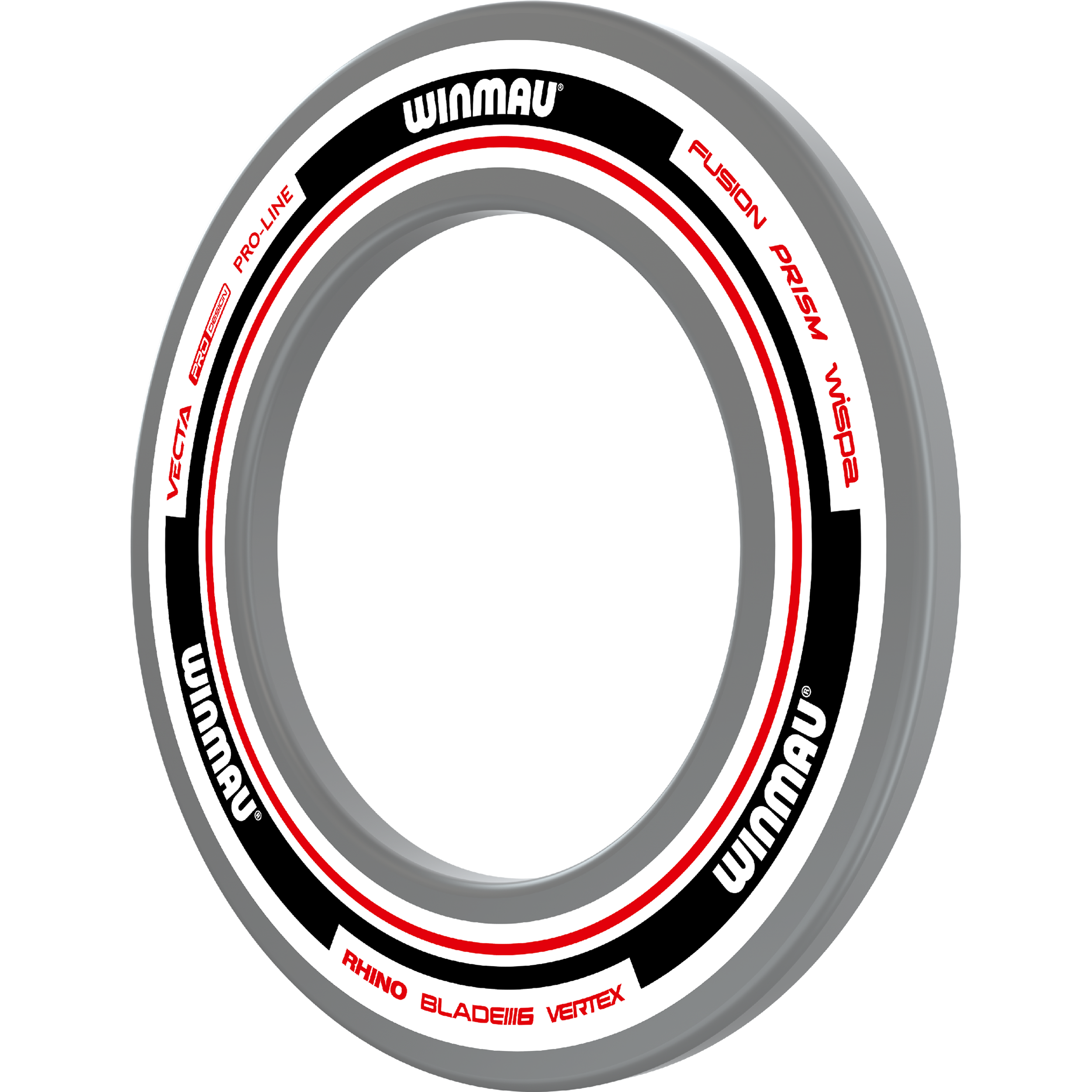 Winmau - Advance Weiß Rot - Surround
