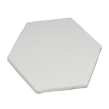 Wandtegel Rustic Hexagon glans wit 15x15 cm 0,85m²