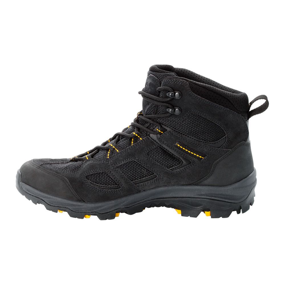Jack Wolfskin VOJO 3 TEXAPORE MID - Chaussures randonné Homme black