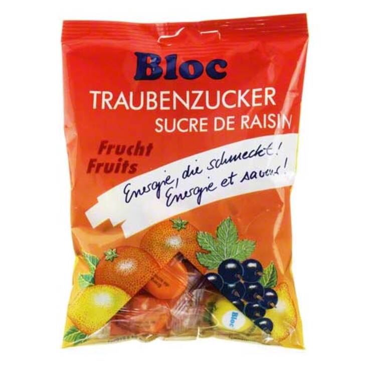 Bloc Traubenzucker Fruchtmischung Beutel, 75 g