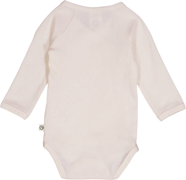 Müsli by Green Cotton Rib l/s body Nightingale