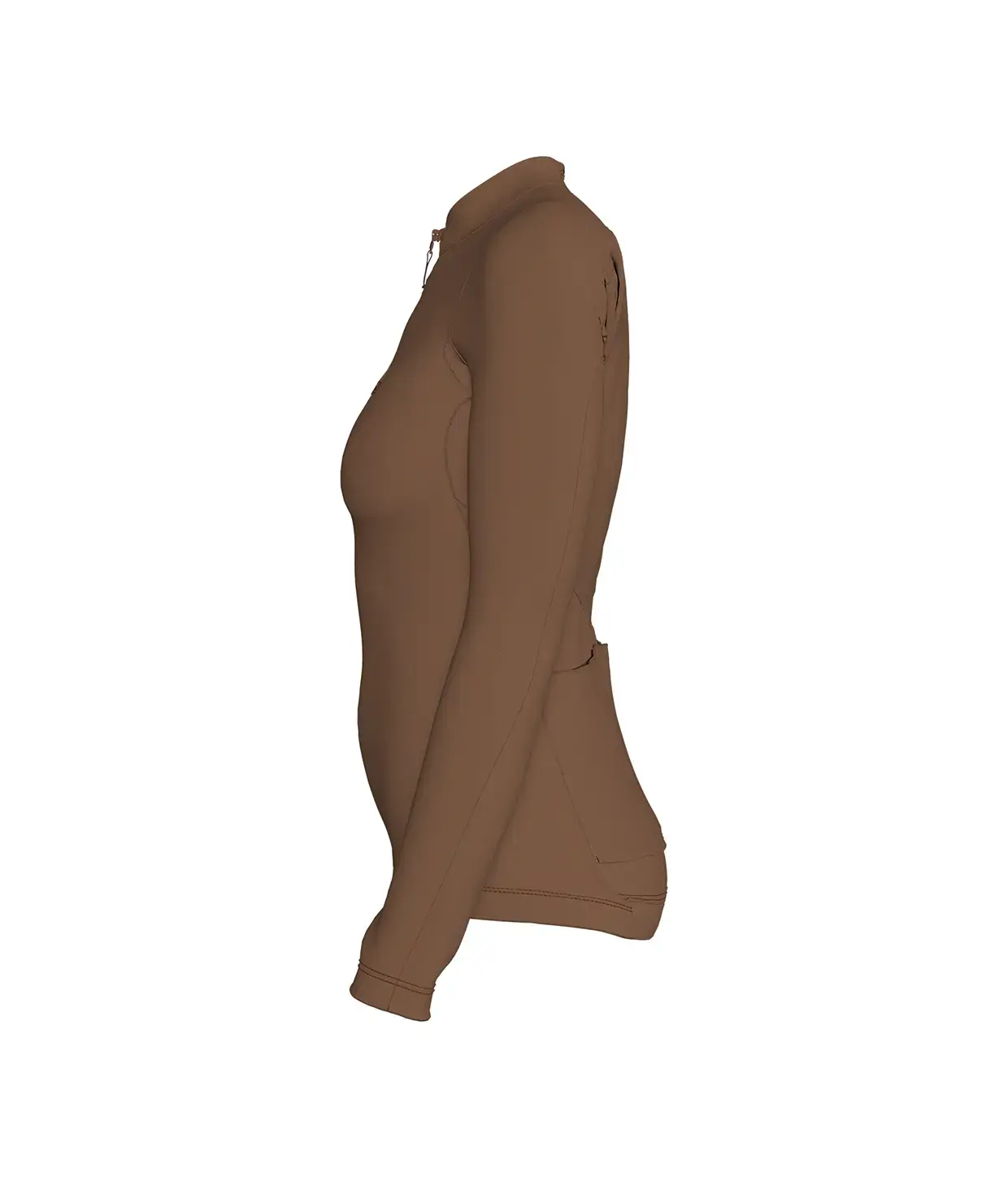 7mesh Ashlu Merino Fietsshirt Lange Mouwen Bruin Dames