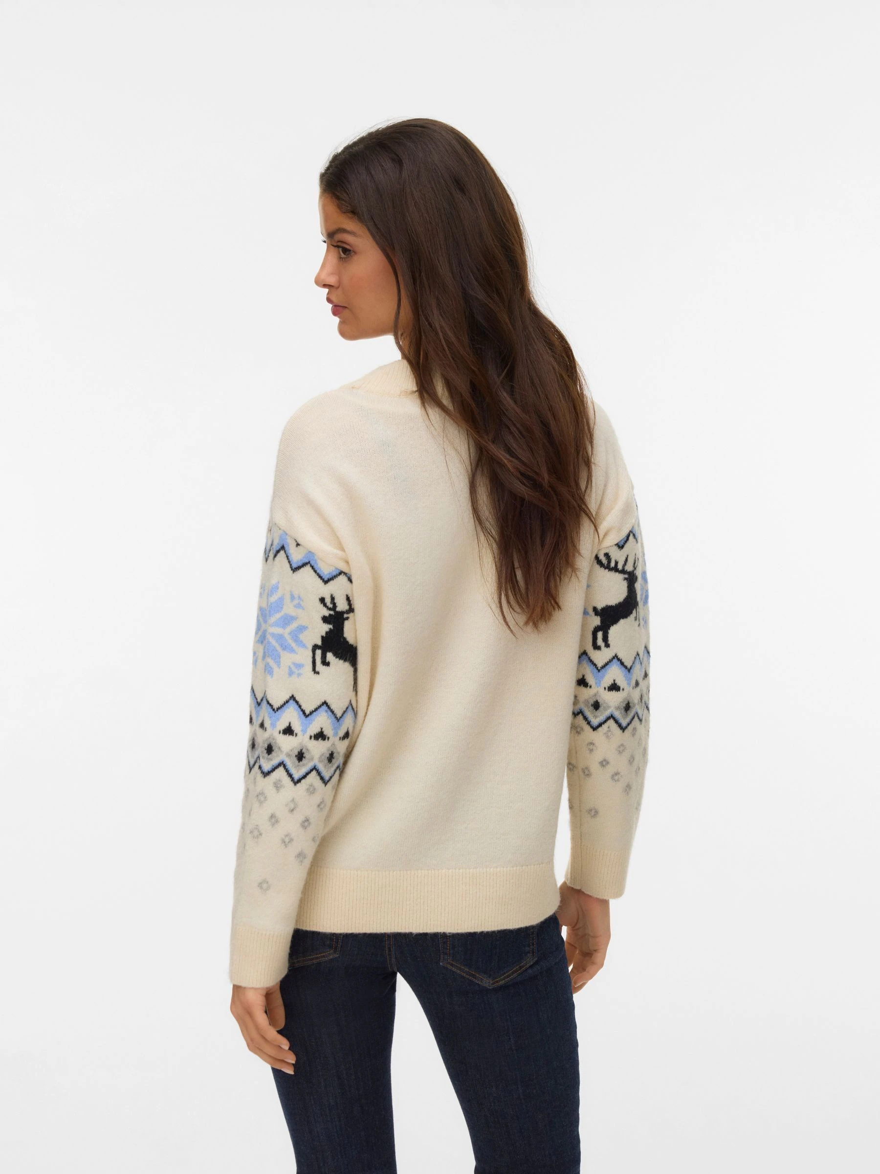 VERO MODA Matching Family Christmas Fairisle Knitted Jumper