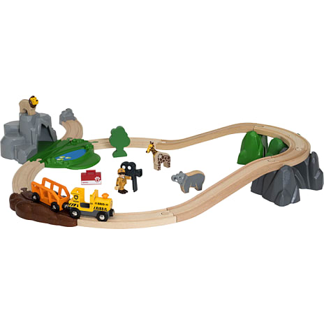 BRIO 33960 Safarieventyrsæt, togbane