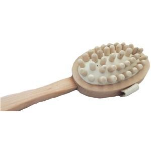 Escova De Massagem Linfática Com Cabo