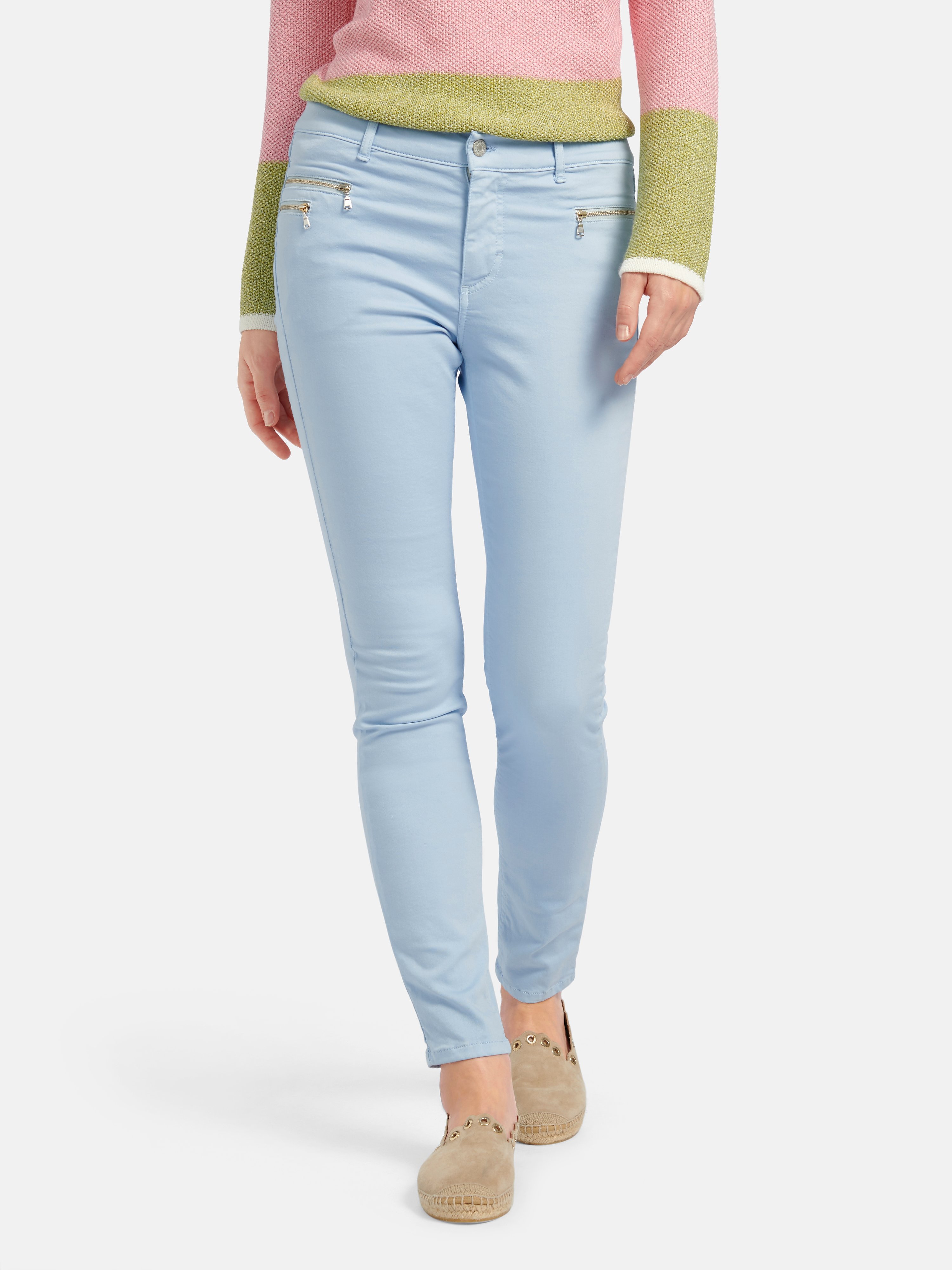 Knöchellange Hose Modell Malu Zip