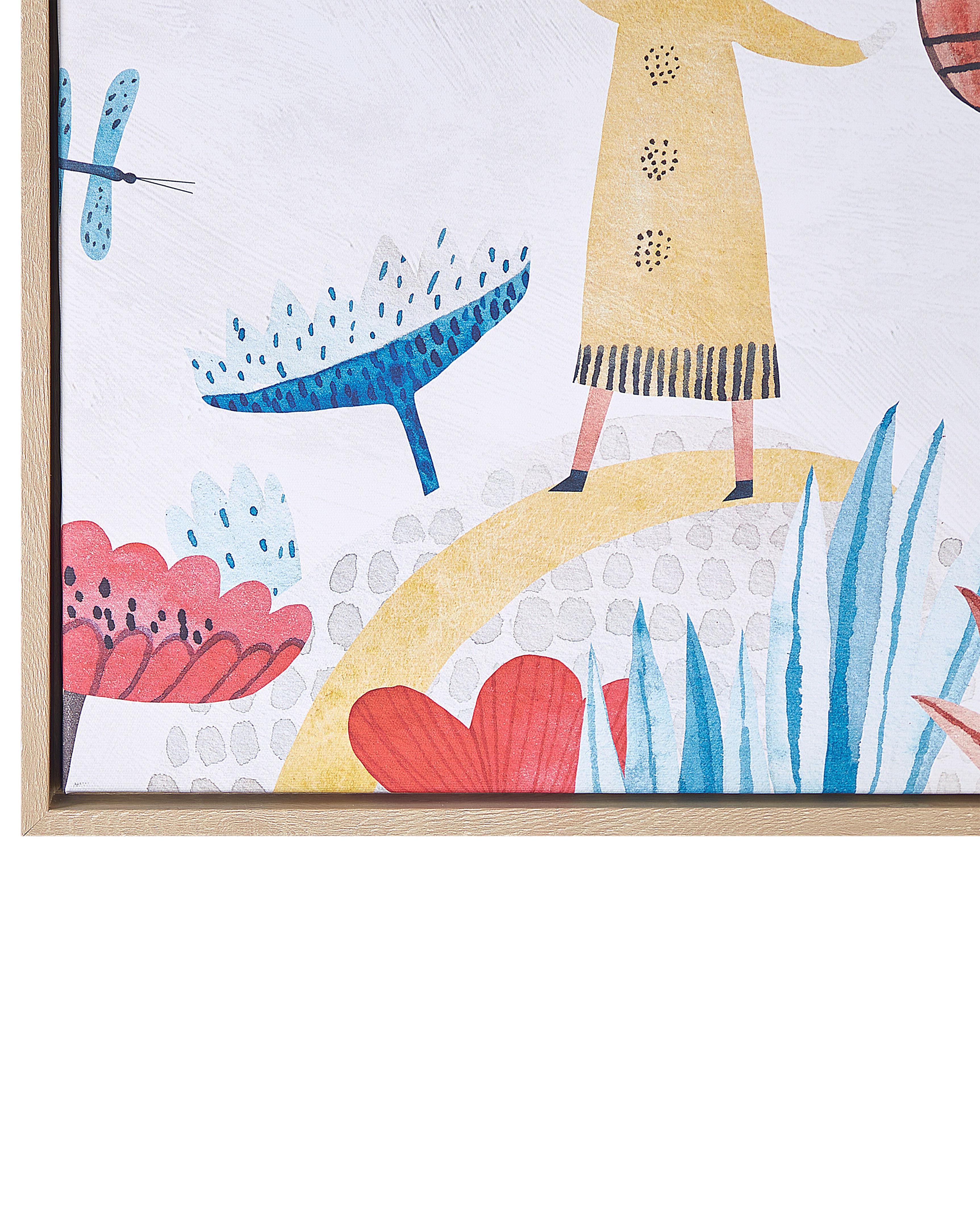 Canvas BIBBIENA Kids motief 63 x 99 cm Meerkleurig