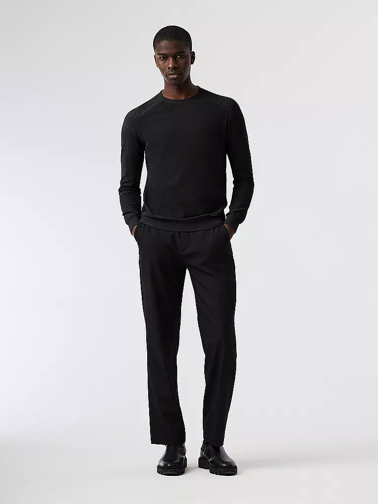 ALPHATAURI Pullover schwarz