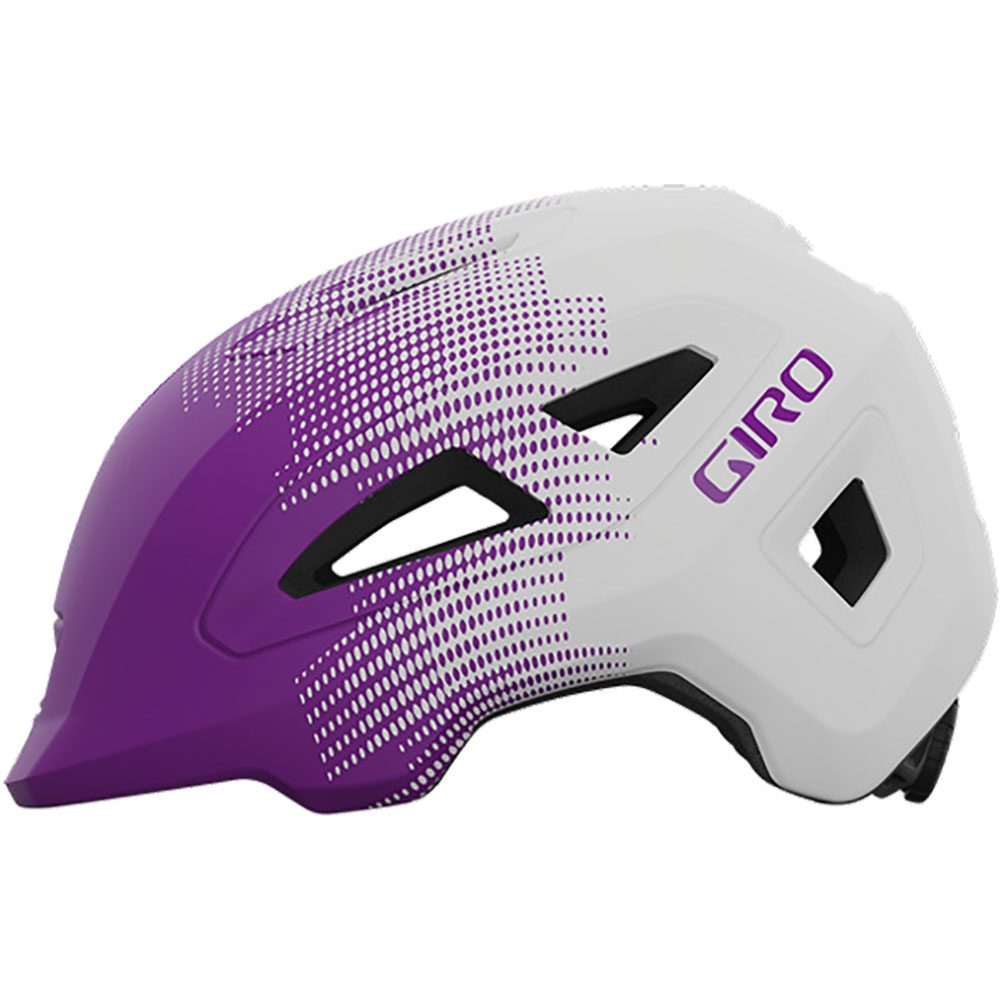 Giro Scamp II Fahrradhelm Kinder matte purple towers