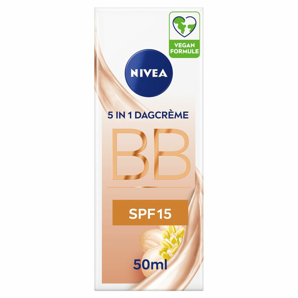 3x Nivea BB Cream Dagcrème SPF 15 Medium50 ml
