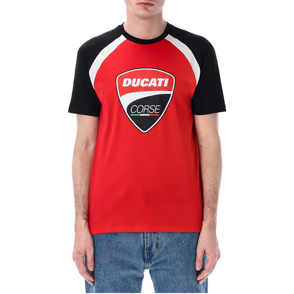 ducati racing - T-shirt Corse N°1 Rouge / Noir
