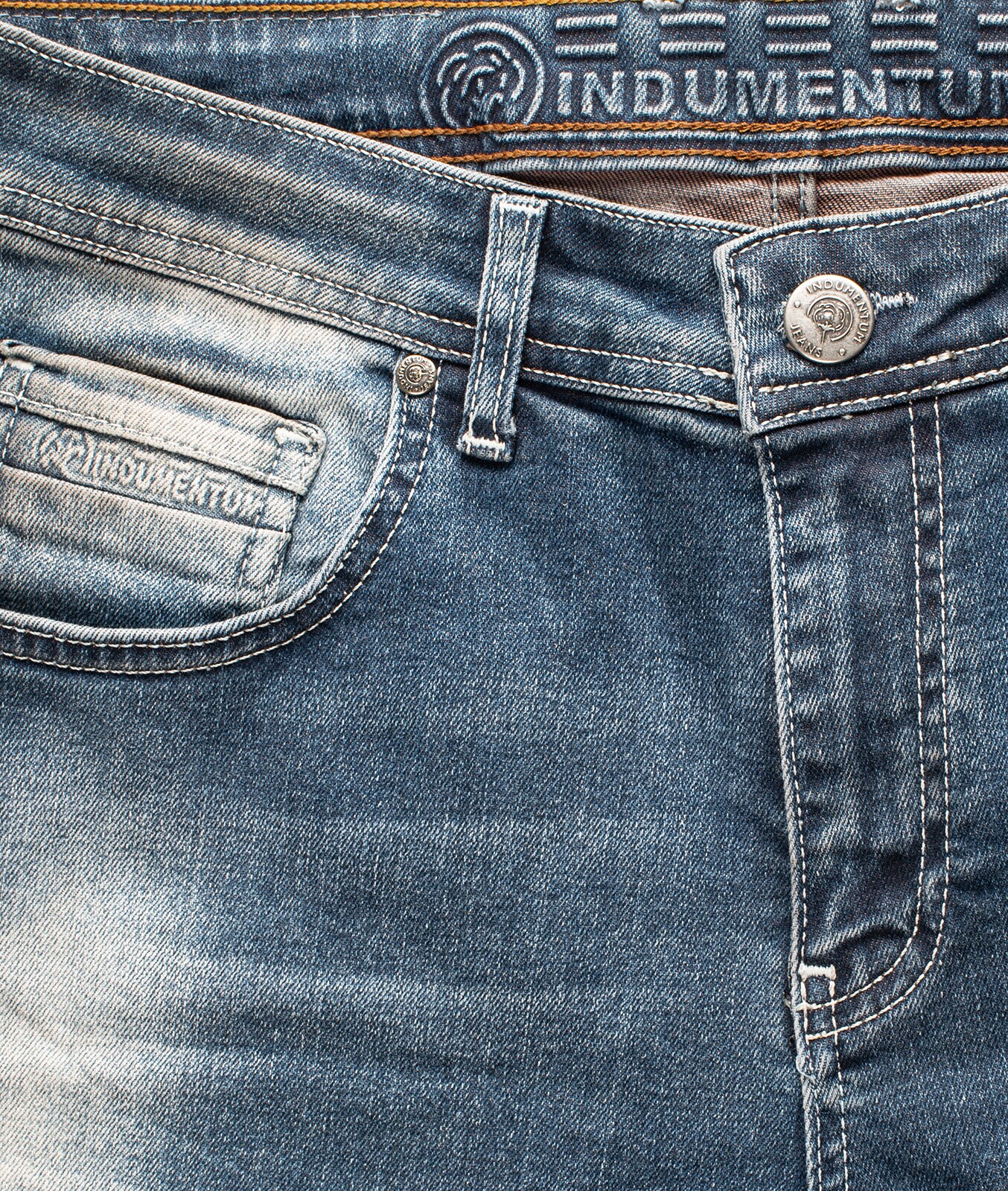 Indumentum Jeans Slim Fit Blau