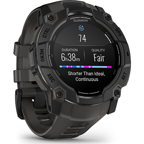 Garmin Instinct 3 Amoled smartwatch - sort