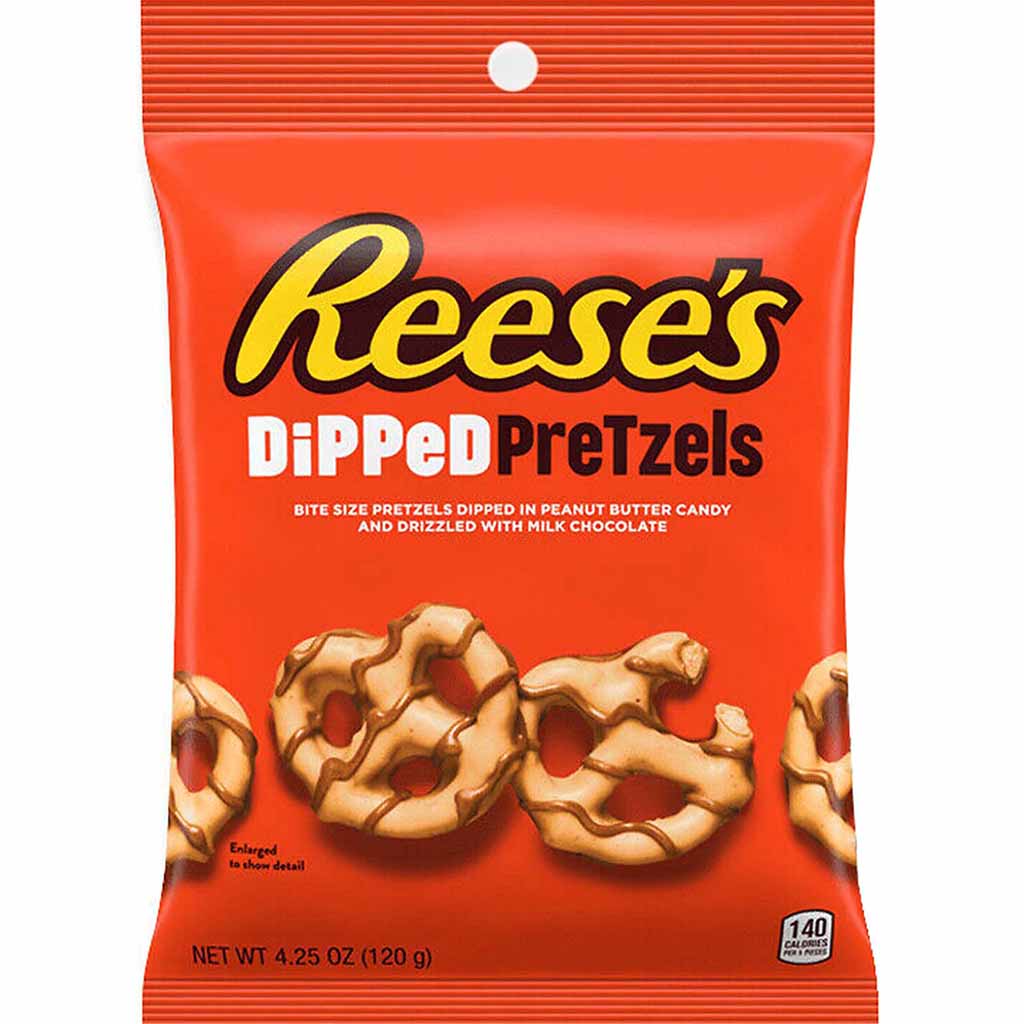 Reeses Dipped Pretzels 120g MHD:28.4.25