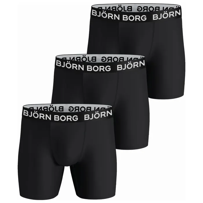 Bjorn Borg Björn Borg Performance Boxershorts Heren (3-pack)
