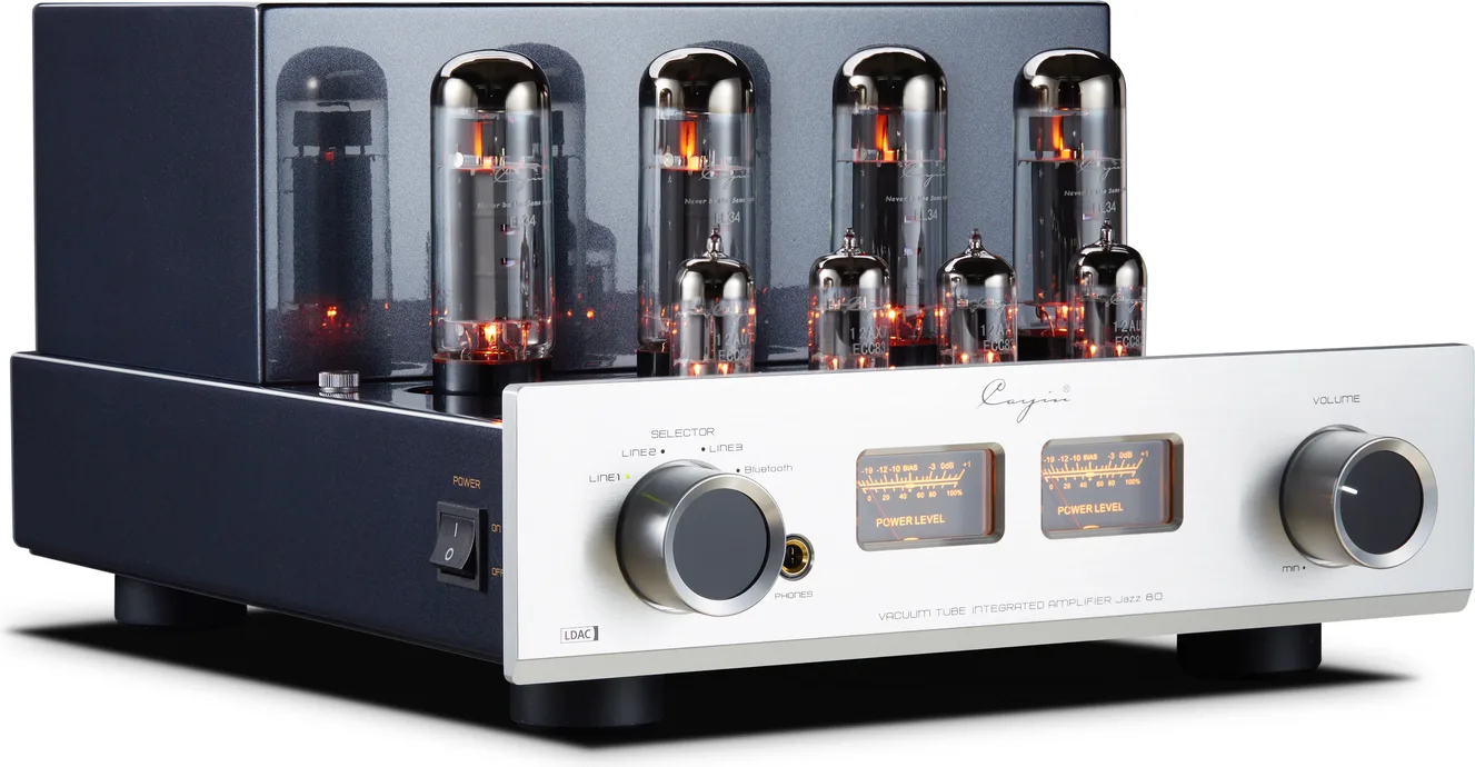 Cayin Jazz 80 EL34 Silver Amplis hi-fi stéréo