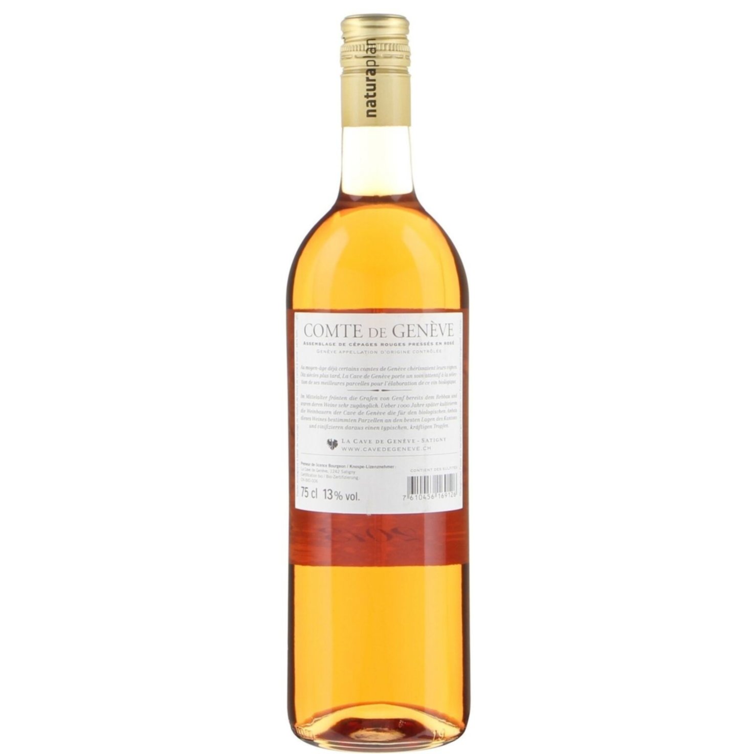 Naturaplan Bio Comte de Genève AOC -75cl