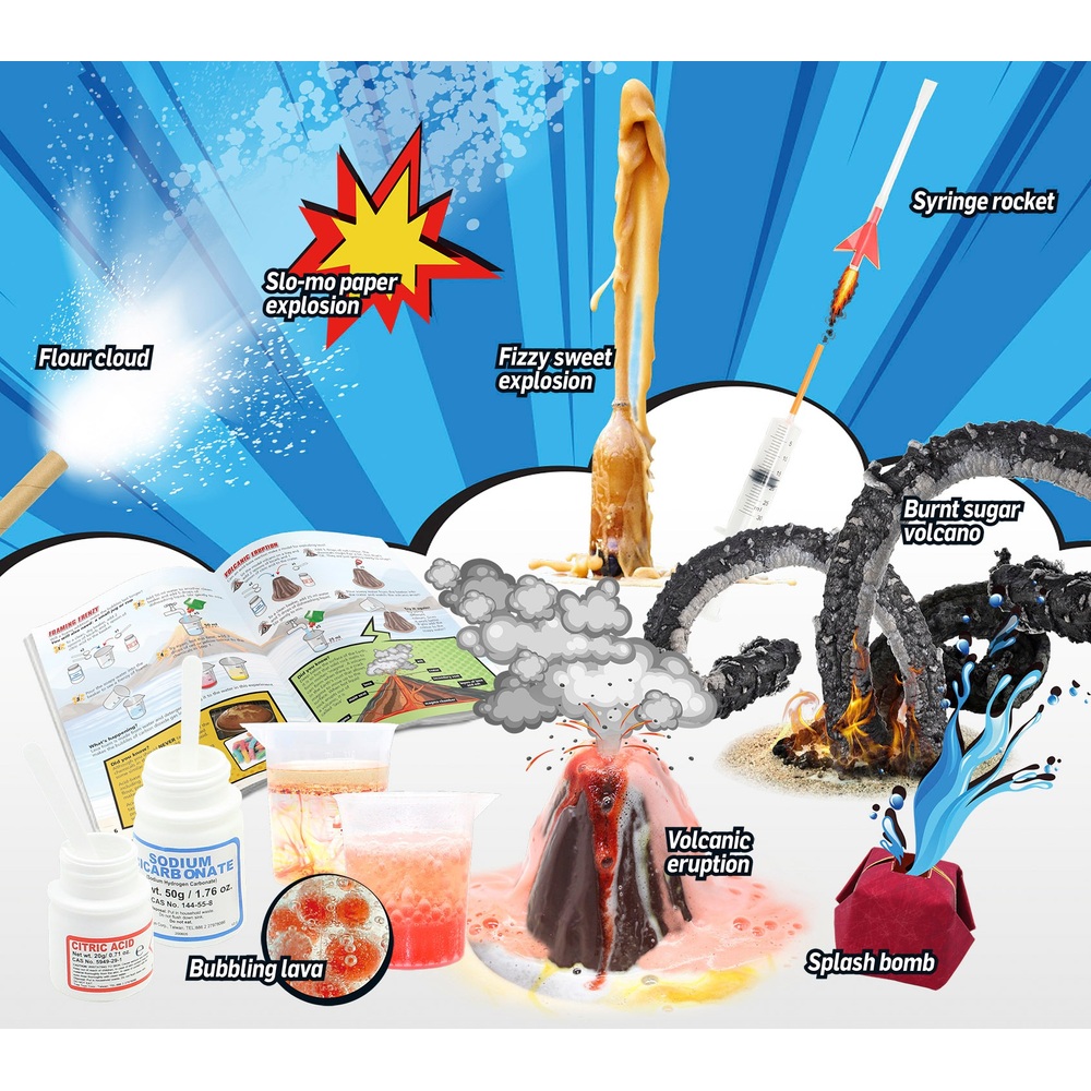 Wild Science Explosive Reactions Laborset