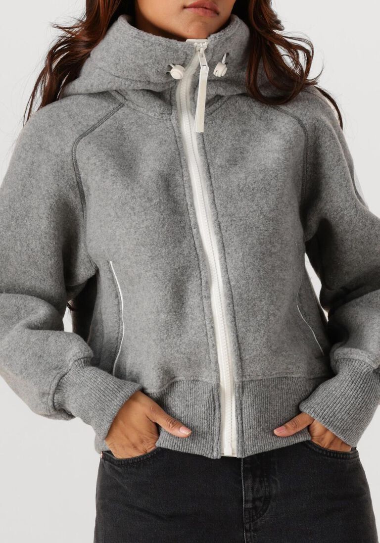 grijze canada goose jack chilliwack fleece bomber