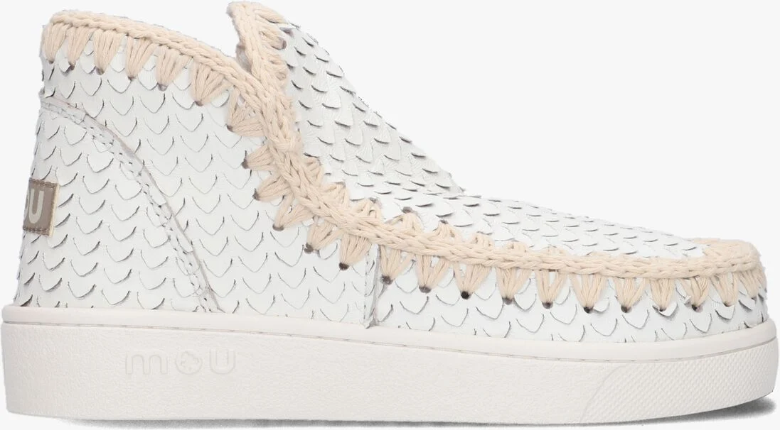 MOU witte mou hoge sneaker eskimo sneaker