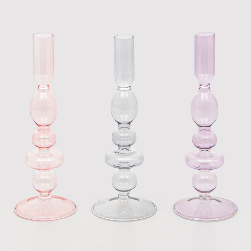 Bougeoir verre