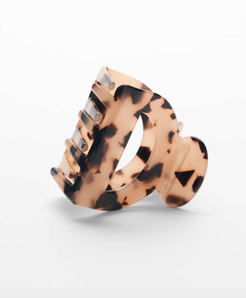 Presilha de cabelo com efeito de casco de tartaruga Dune