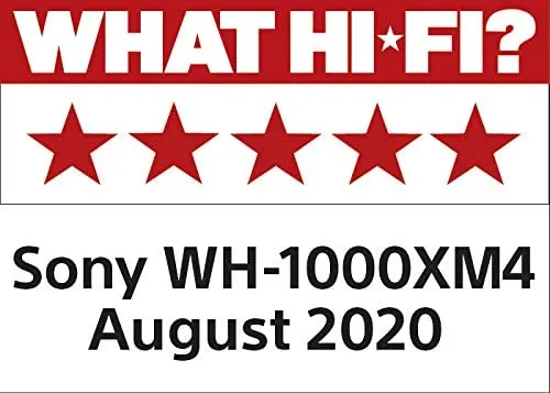 Sony WH-1000XM4 - Hovedtelefoner med mik. - fuld størrelse - Bluetooth - trådløs, kablet - NFC - aktiv støjfjerning - 3,5 mm jackstik - sort