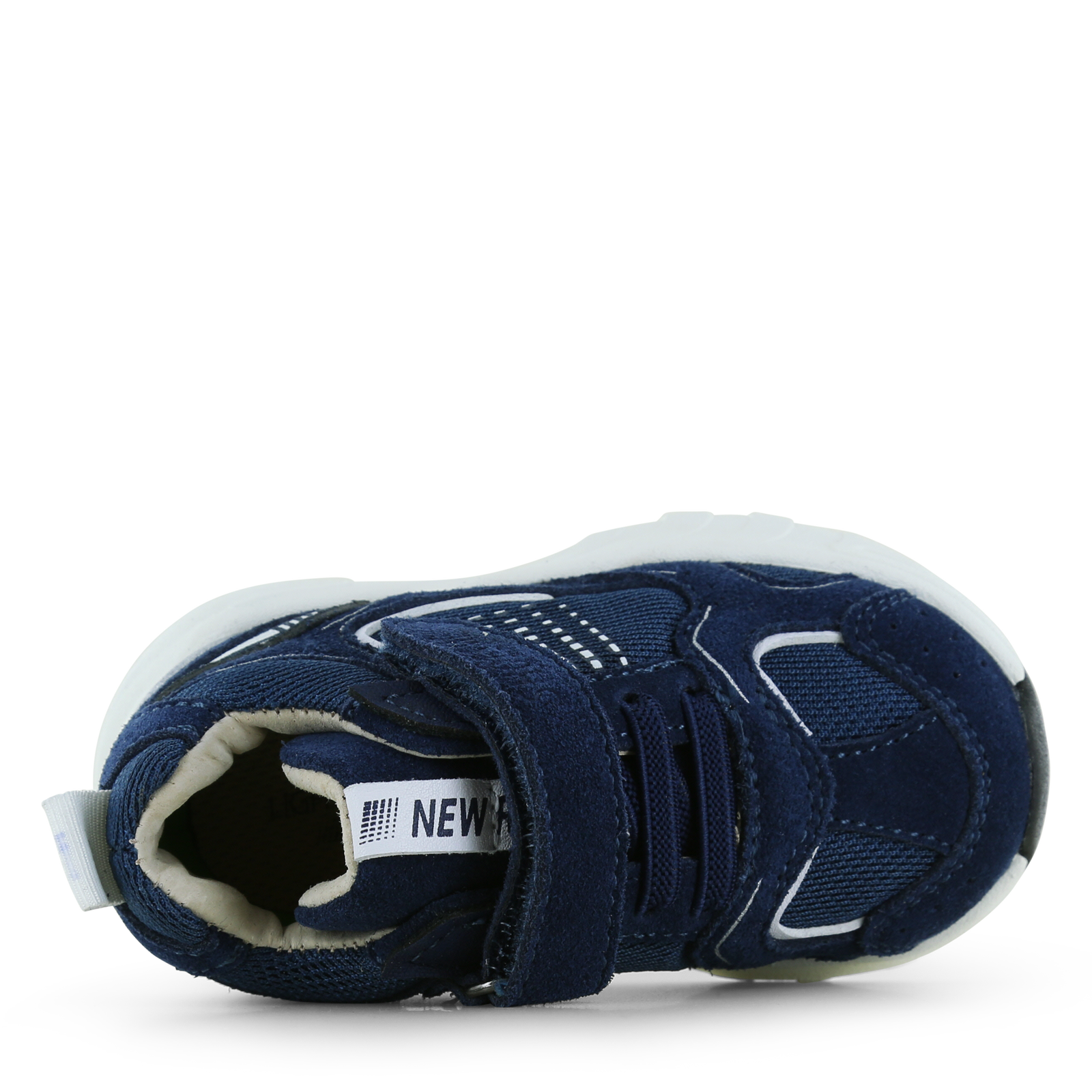 Shoesme donkerblauw sneakertje Mesh, Suède | Jongens schoenen