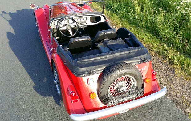 Oldtimer fahren in Hannover im Morgan 4/4