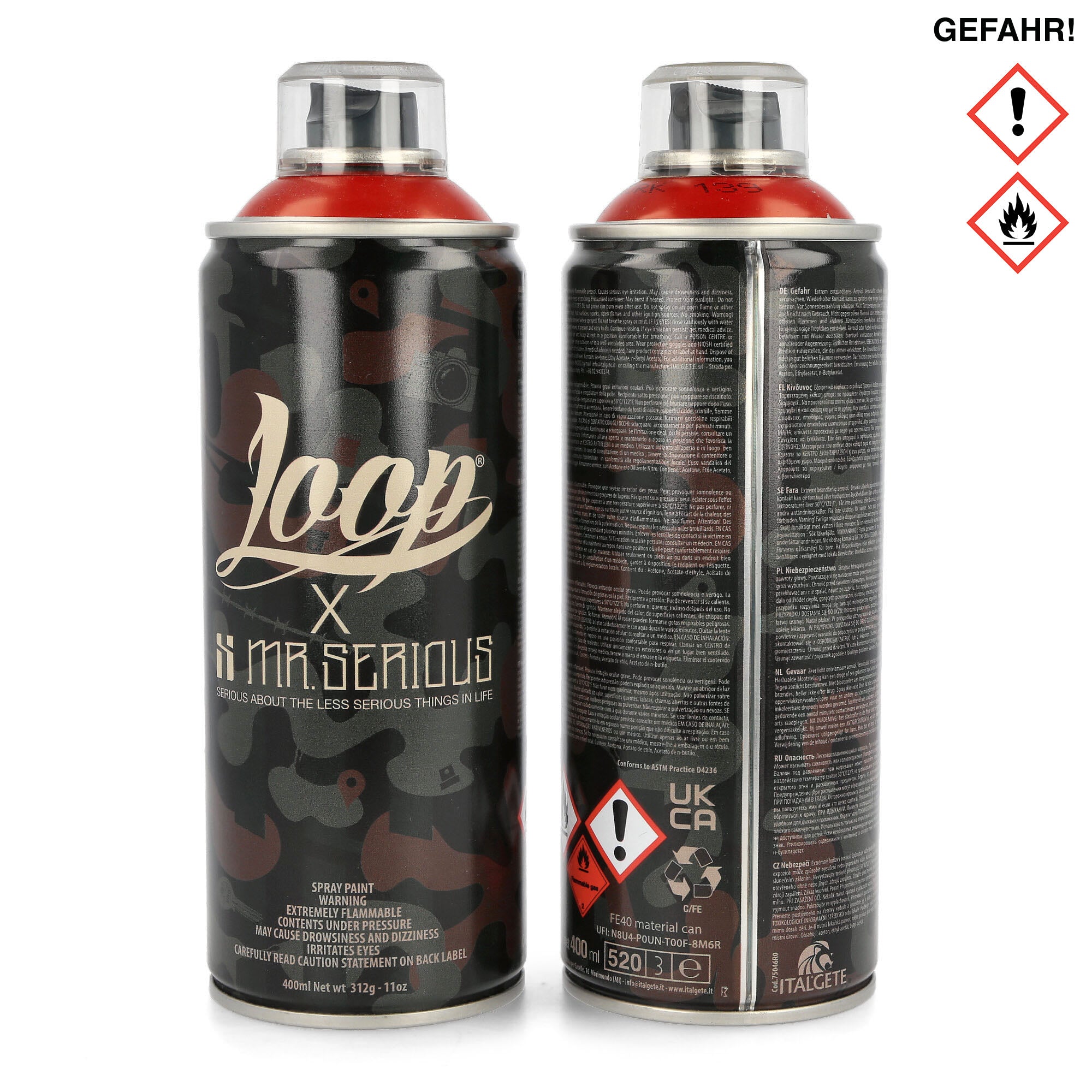 Loop<br>Mr. Serious x Loop Ltd. Camouflage Edition 400 ml