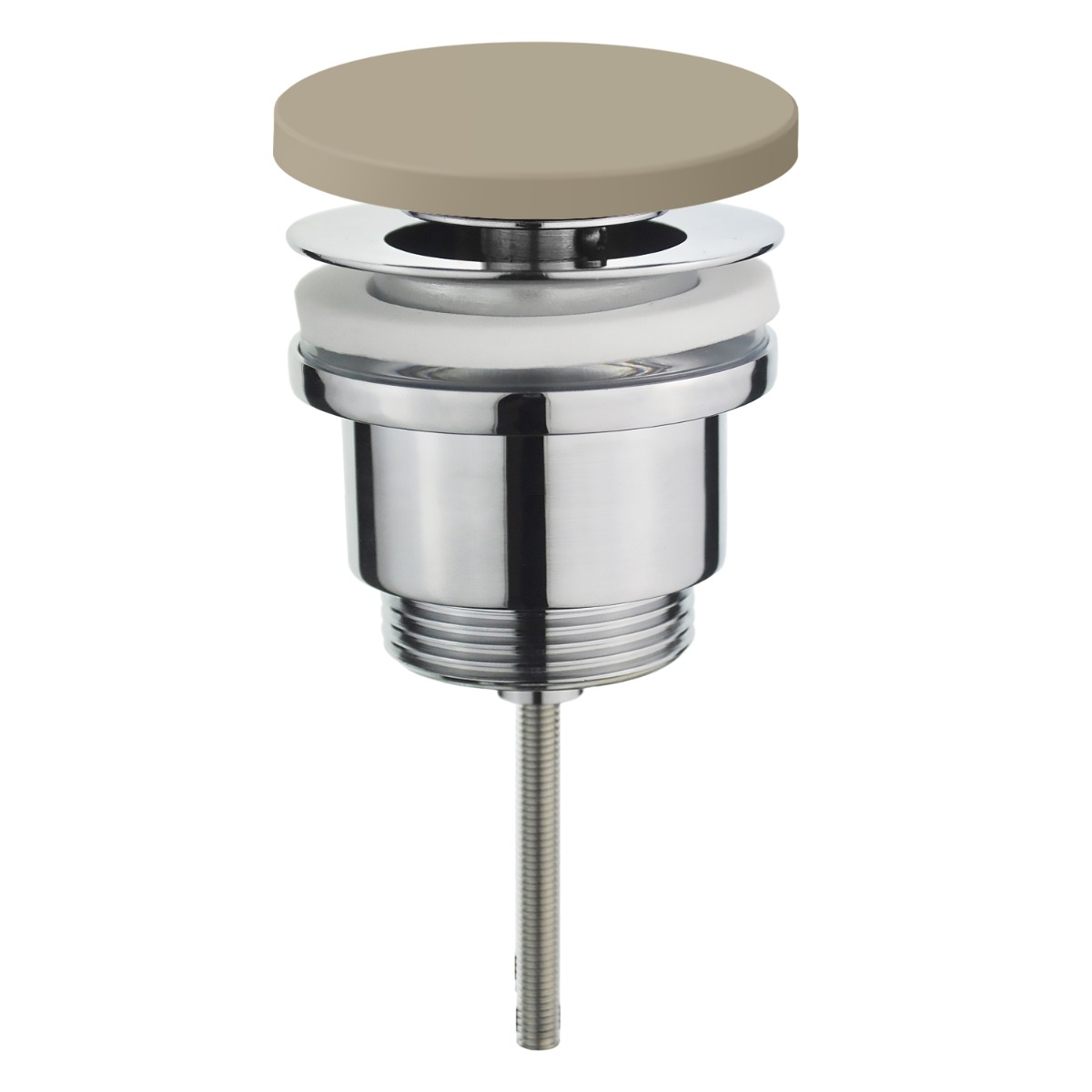 Resigres Valvula 1341 clickwaste voor waskom beige
