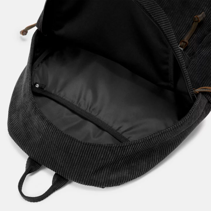 Mochila Timberland Elevated Cord na cor preta