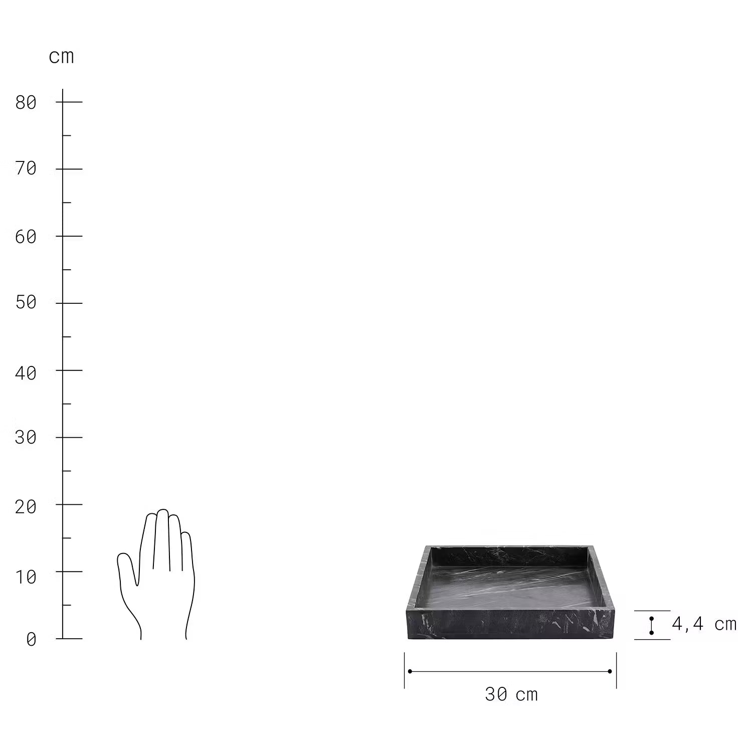 MARBLE Marmortablett