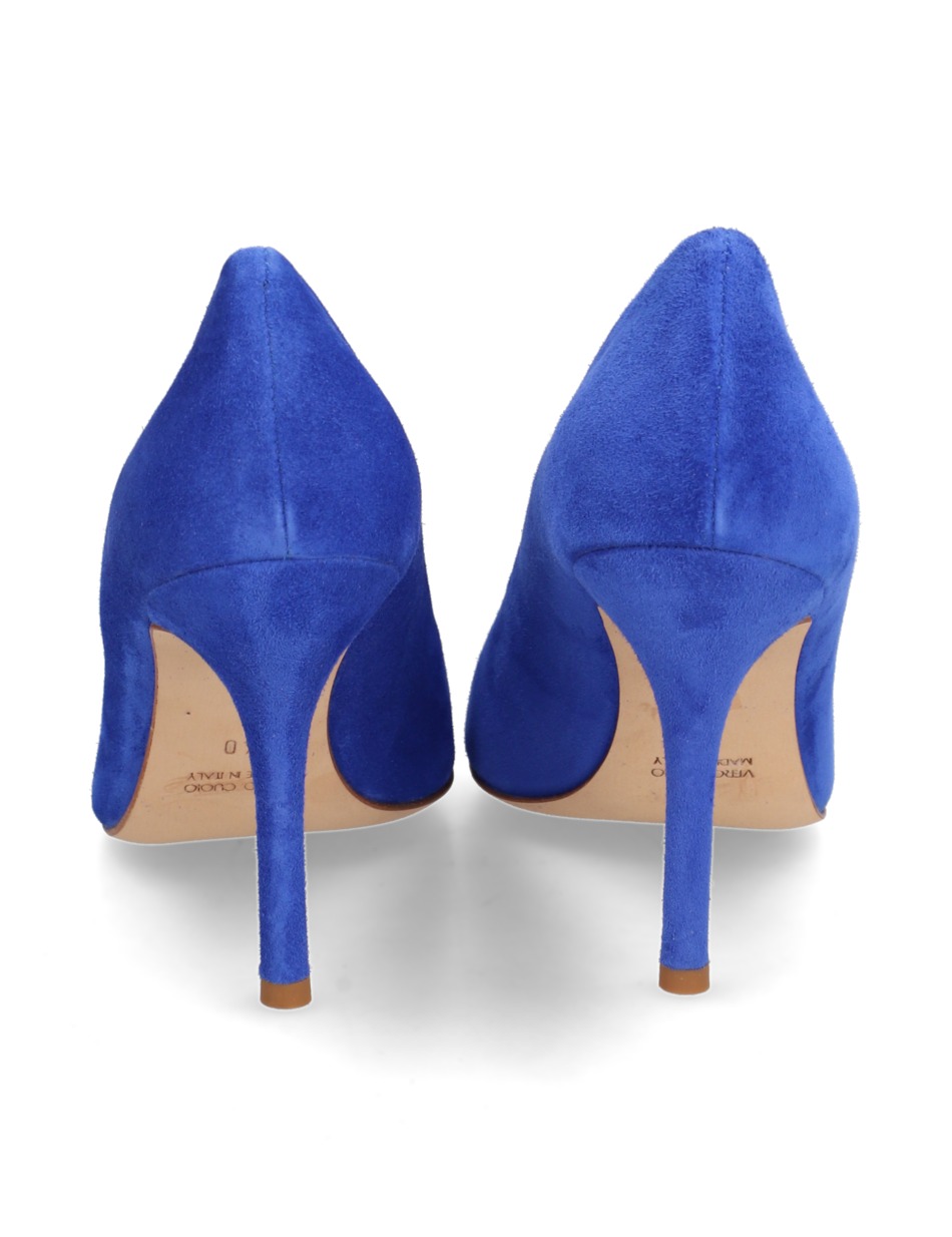 Veloursleder Pumps