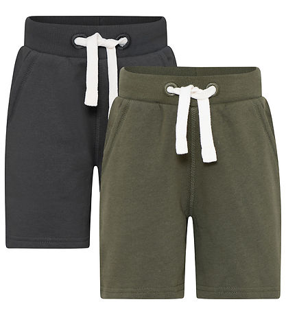 Minymo Sweatshorts - 2er-Pack - Käfer