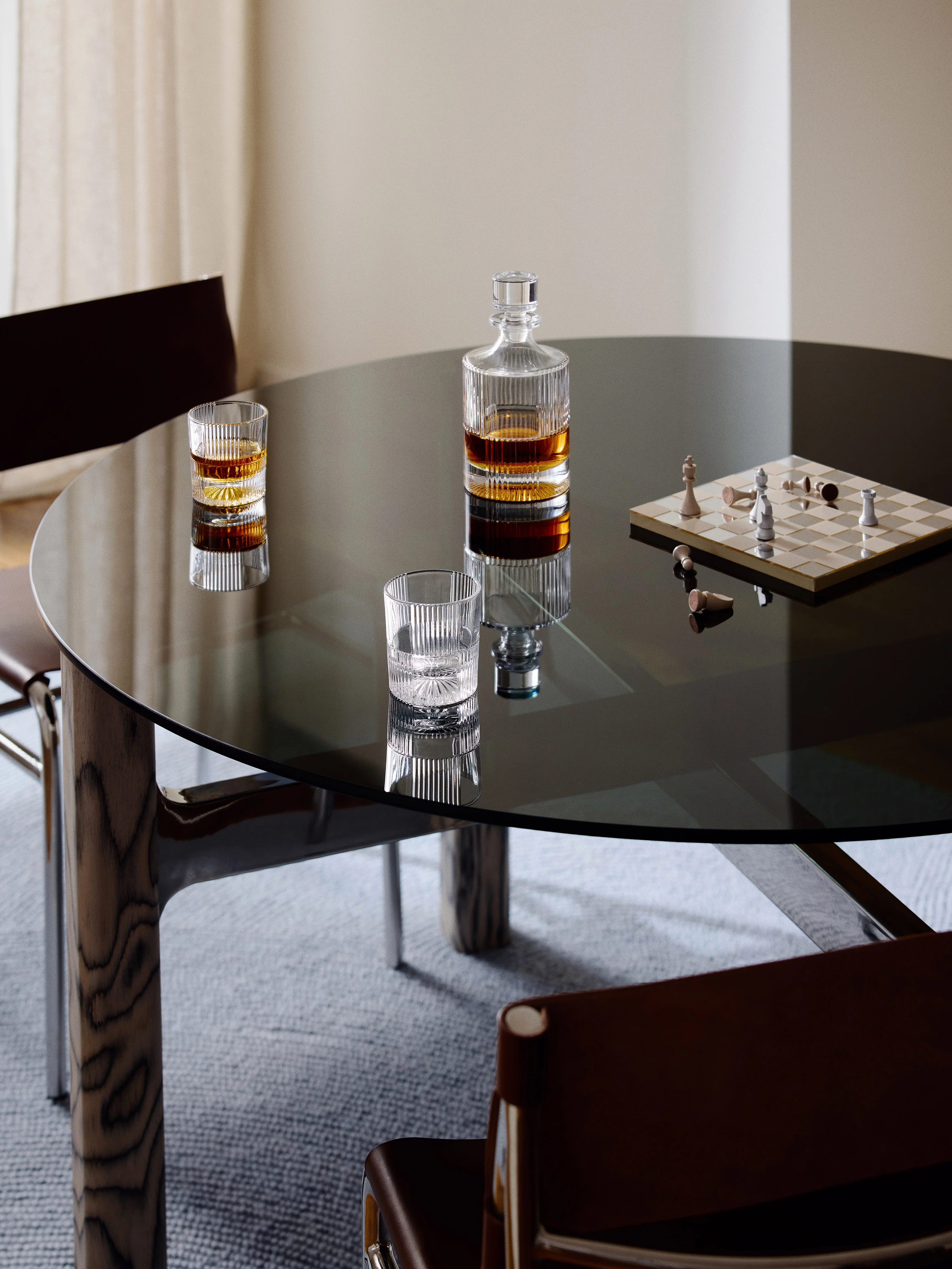 Decanter Bicchi met reliëfpatroon, 1 L