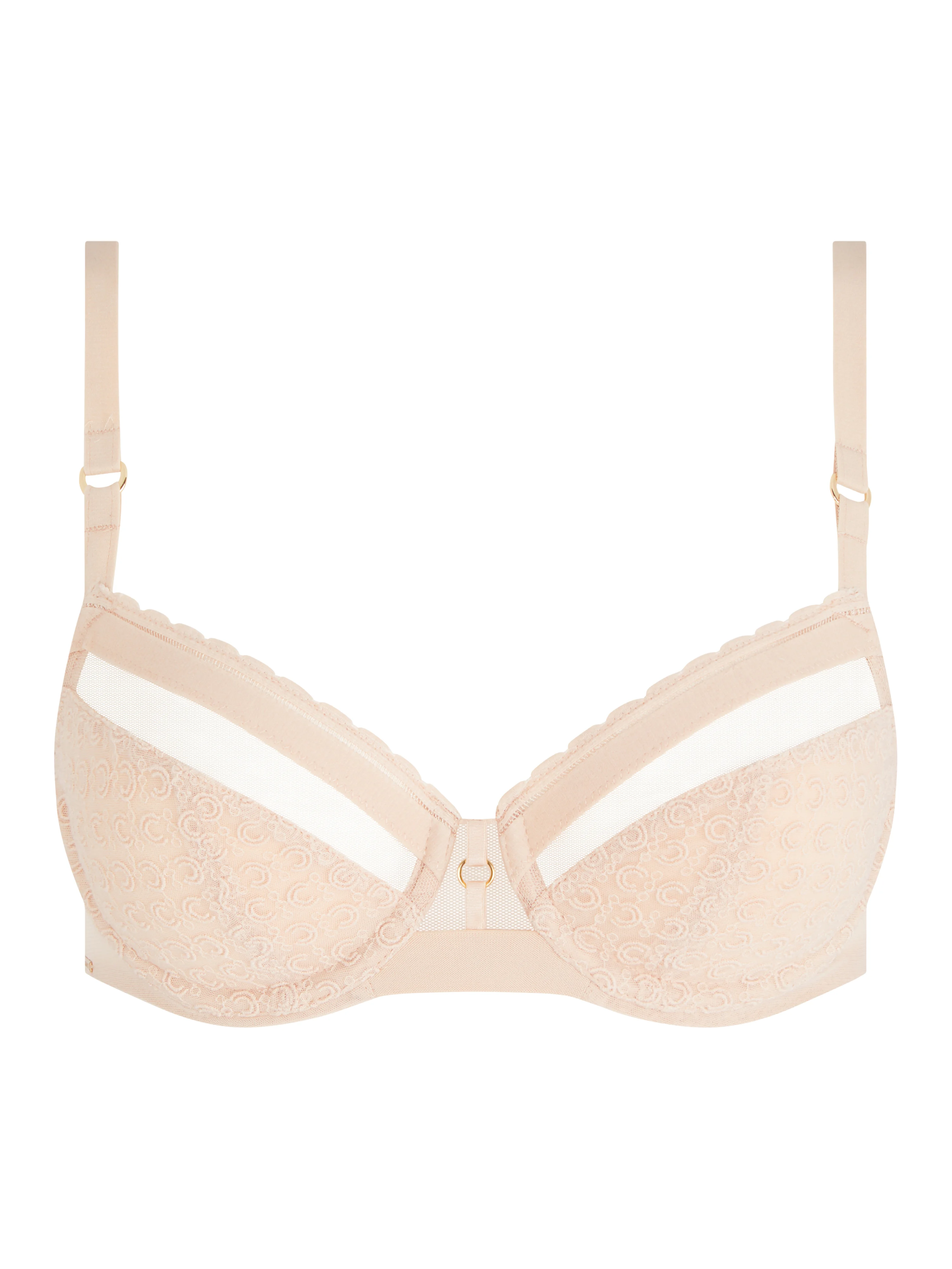 MONOGRAM - Soutien-gorge emboîtant broderie | Beige