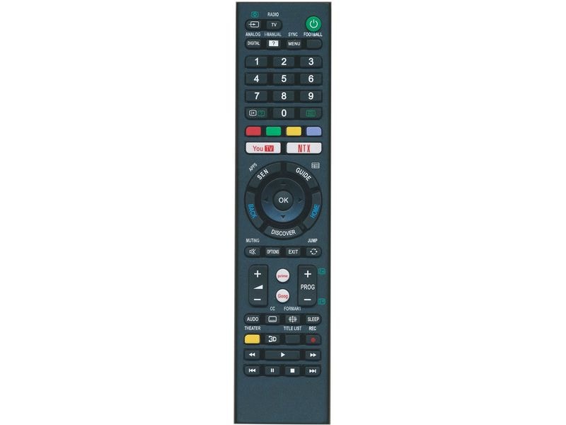 Jolly Line Ersatz-Fernbedienung Sony Sony TV-Ersatzfernbedienung