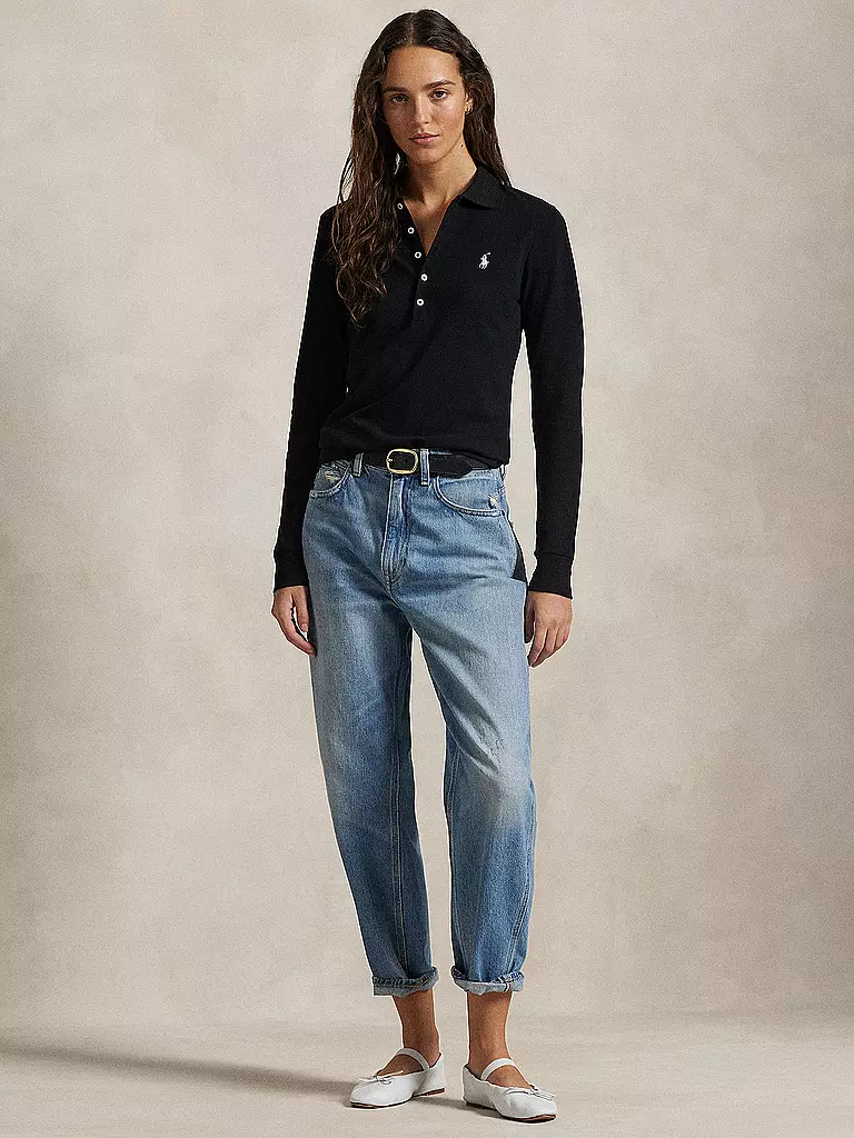 POLO RALPH LAUREN Poloshirt JULIE schwarz
