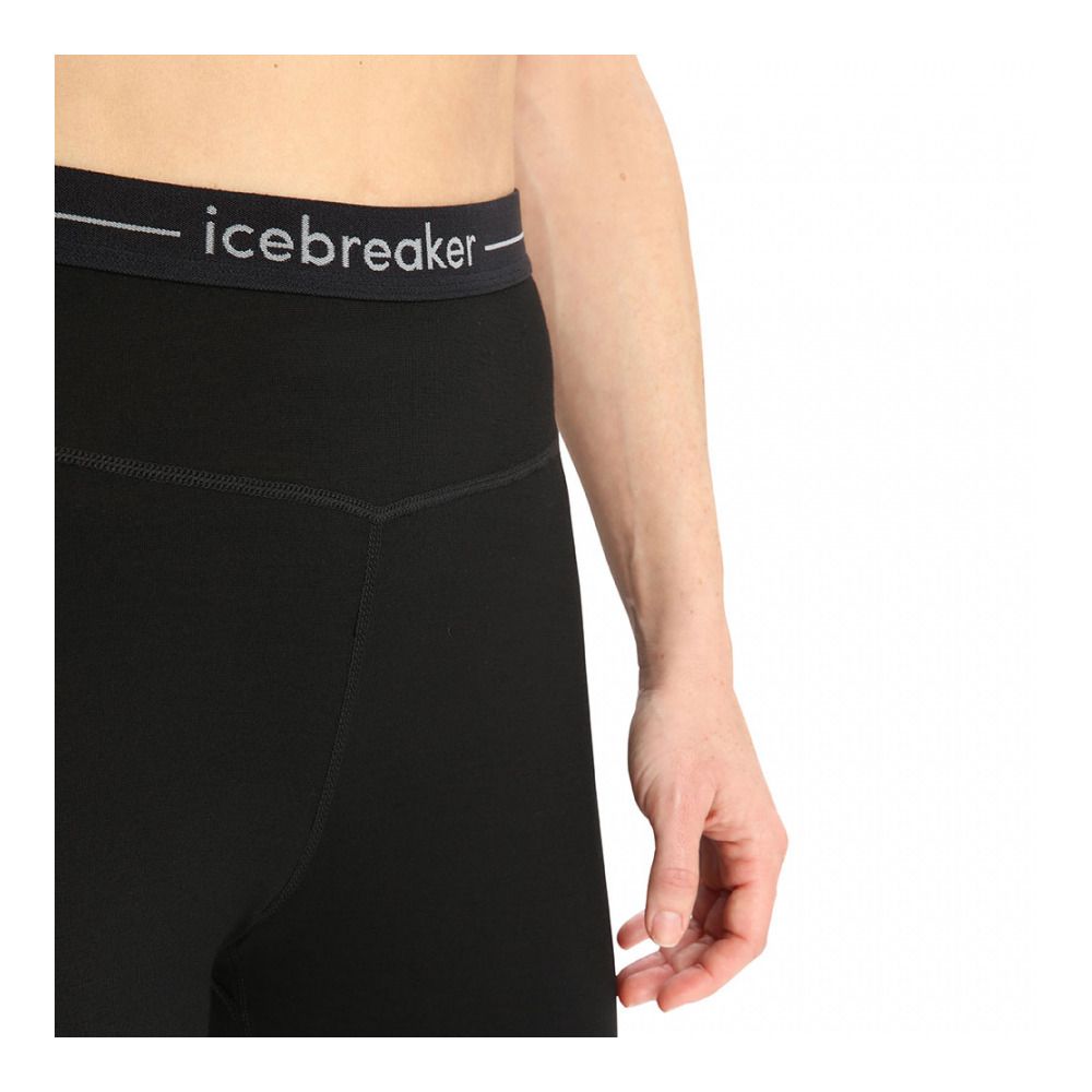 Icebreaker ZONEKNIT 200 - Sous-couche Femme black/jet hthr/cb