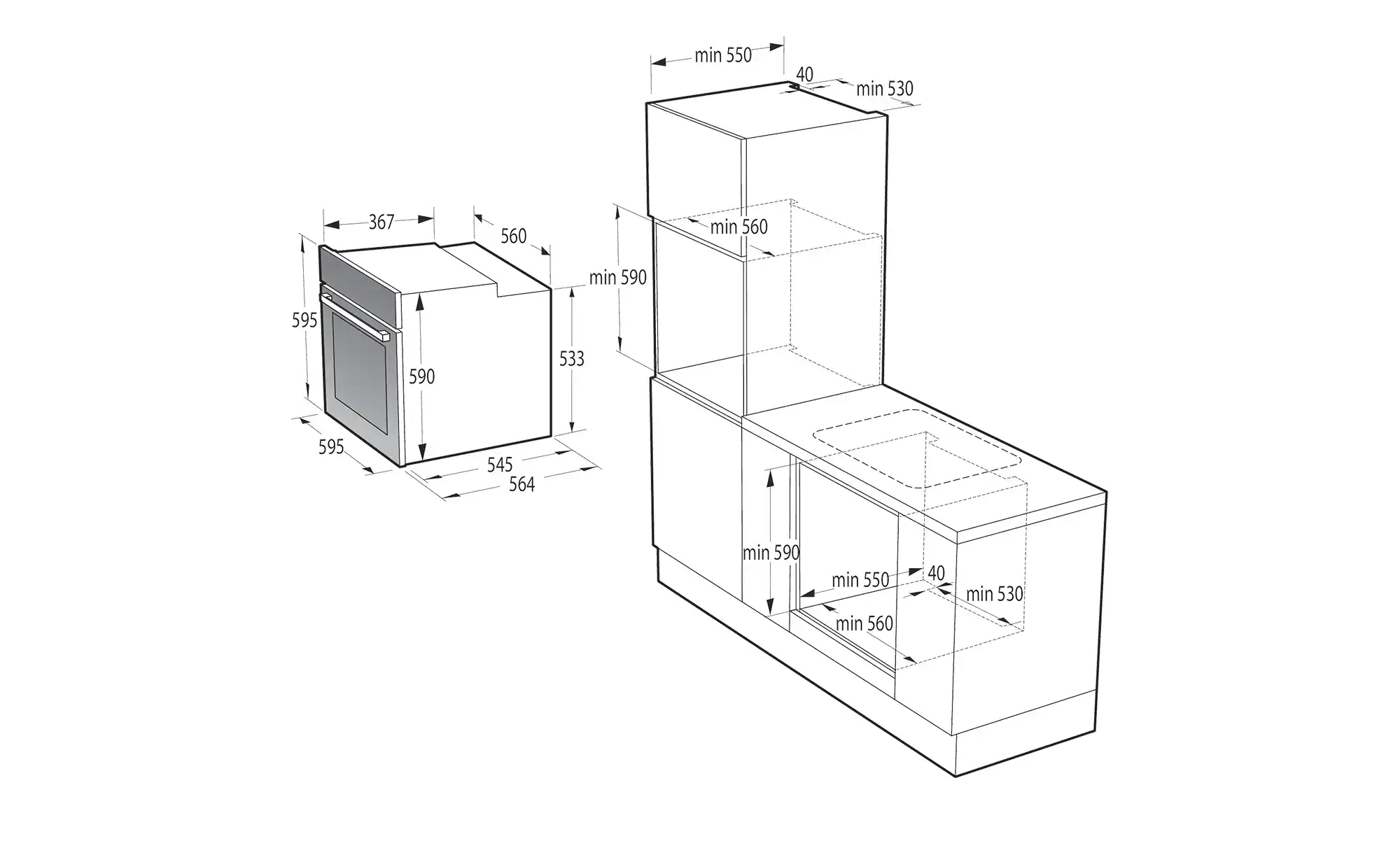 gorenje Einbau-Backofen BOS6737E13X