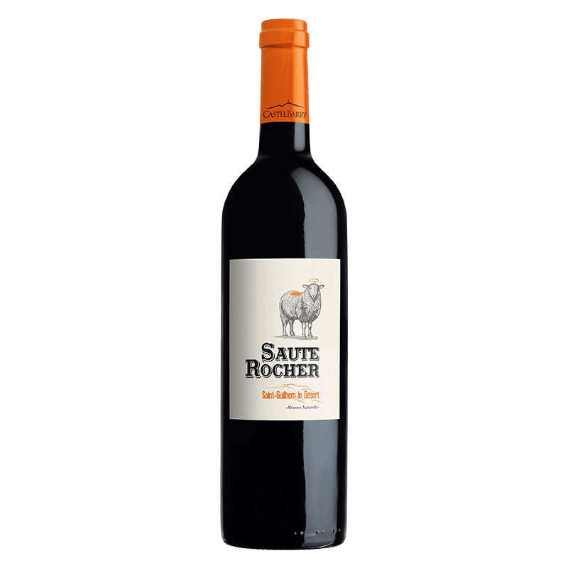 Saute Rocher - vin rouge IGP Saint-Guilhem-le-Désert