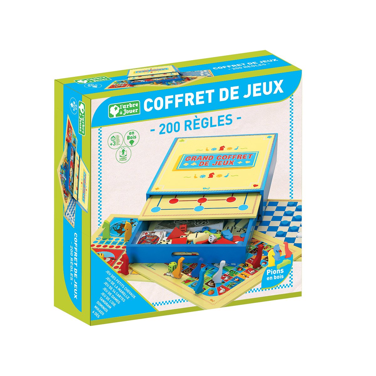 Grand Coffret de Jeux - 200 règles