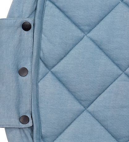 Play&Go Spielteppich - Ø120 - Soft Organic - Dusty Blue
