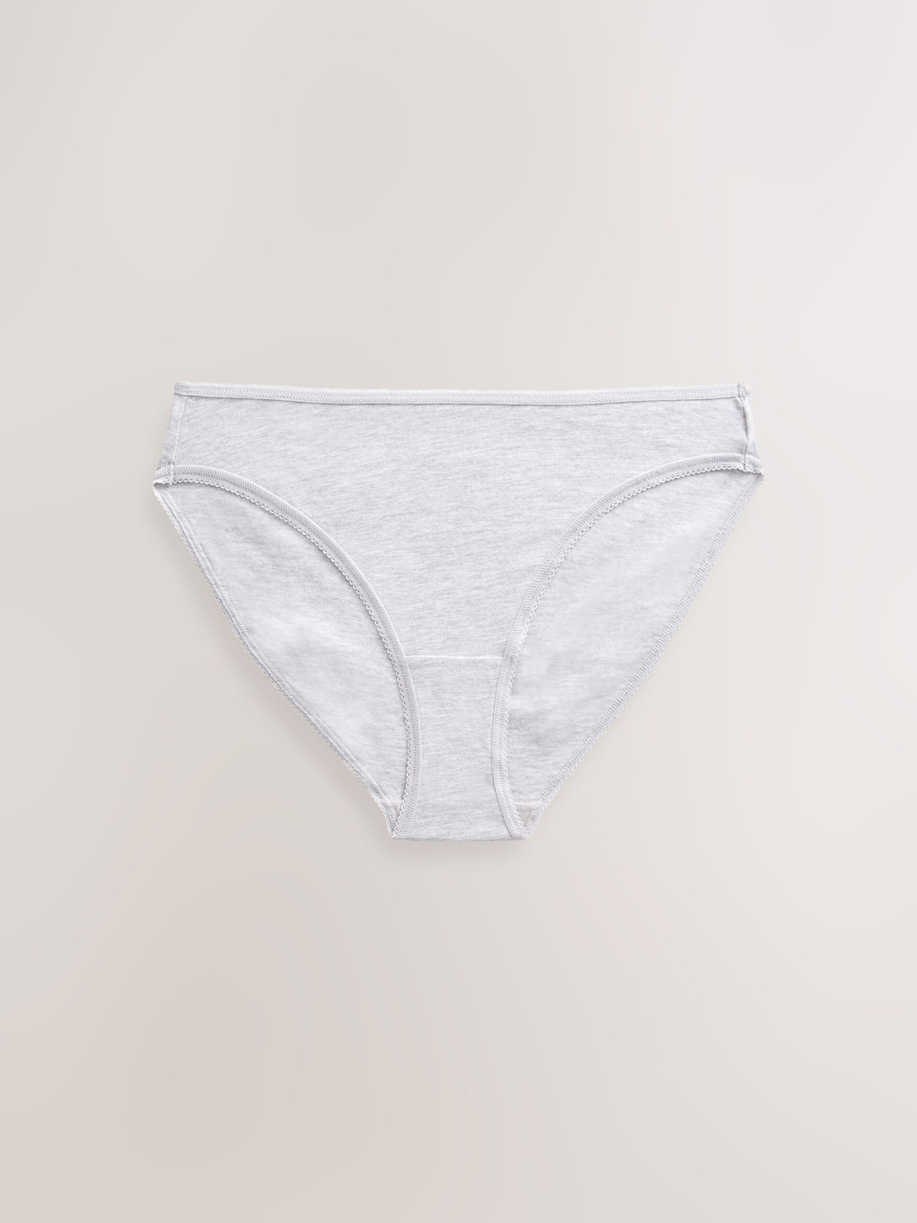 Roze/blauw - Set van 7 slips met hoog katoengehalte