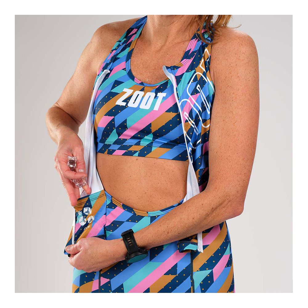 Zoot LTD TRI SLVS FZ - Combinaison trifonction shorty Femme unbreakable