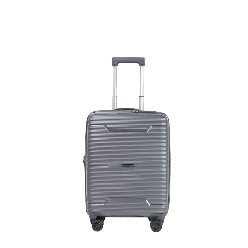 Lot de 3 valises extensibles Haree 55, 67 et 76.5 cm Pearly grey