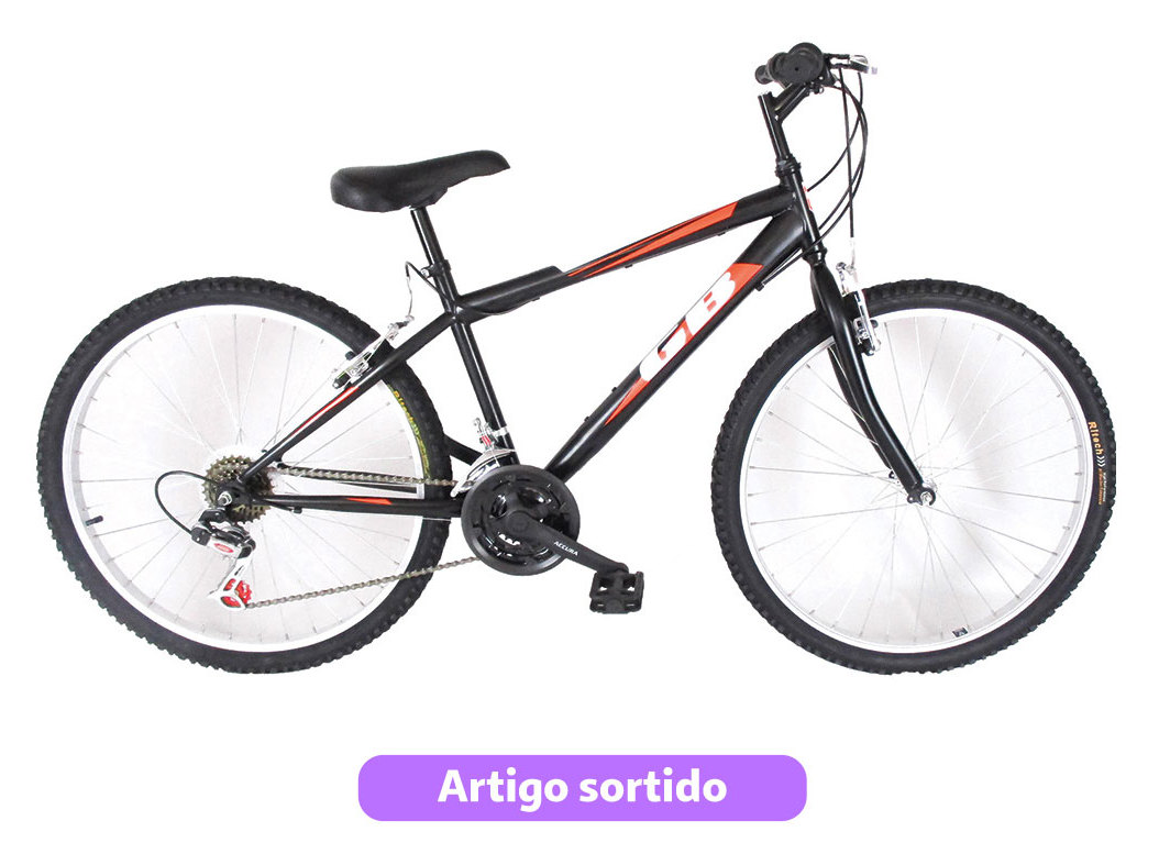 BICICLETA R 26 GOLDBIKE MONTANHA 18V CORES SORTIDAS