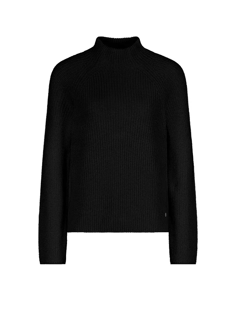 MONARI Rollkragenpullover  schwarz
