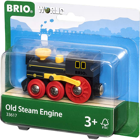 BRIO 33617 Gammelt damplokomotiv